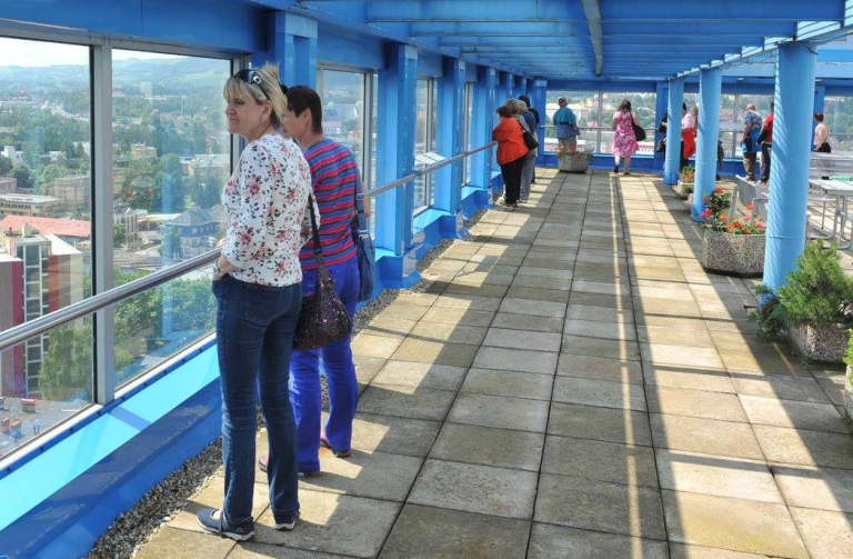 Vyhlídka z Libereckého mrakodrapu je otevřena pro veřejnost